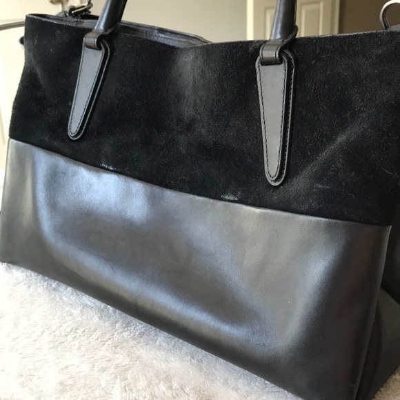 Coach / Leather and Suede Purse - Picture 7 of 8